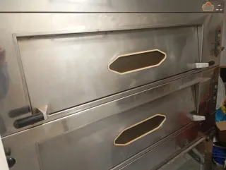 Horno eléctrico 2 pisos con fermentadora