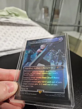 Cloud's Buster Sword Foil R 1865 Secret Lair