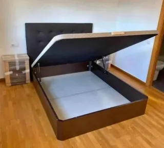 Canapé abatible y colchón