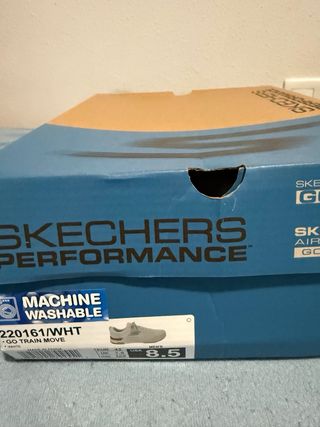 Skechers Go Train Move Beige/Blanco