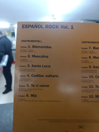 Laser Karaoke Español Rock Vol. 1