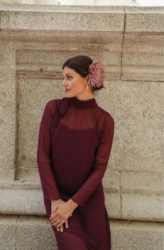 Vestido Clouté Invitada M