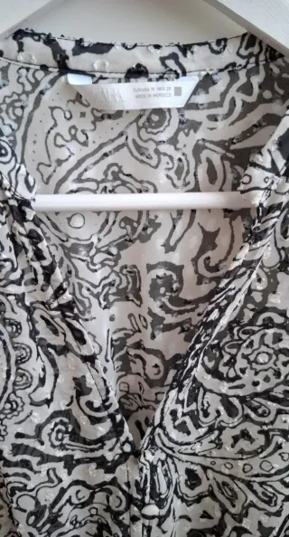 Vestido Zara Estampado Talla M