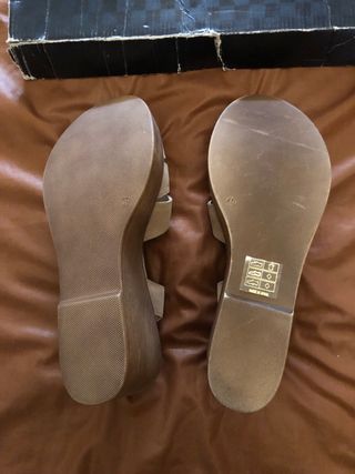 Sandalias Patricia Miller Piel Beige