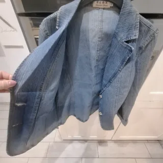 Giacca Jeans Vintage Re&X Y2K Taglia 42