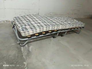 Cama Plegable con Colchón