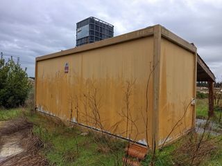 Caseta prefabricada 6m x 2.45m panel sándwich