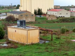 Caseta prefabricada 6m x 2.45m panel sándwich