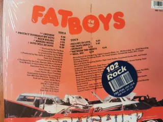 Vinilo Fat Boys Crushin' Rap Hip Hop