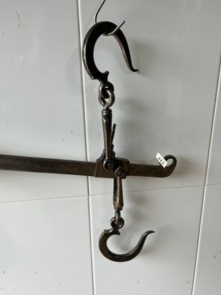 Balanza Romana Hierro, Bronce y Acero Inox