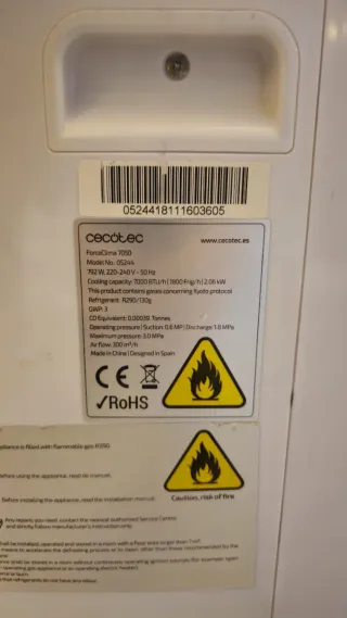 Aire Acondicionado Cecotec
