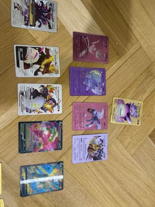 Cartas Pokémon Especiales: 1 Metálica + 33