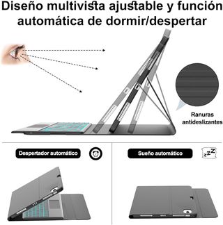 Teclado Funda IVEOPPE iPad Air 13 M2 2024/M3 2025