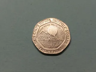 Moneda Gibraltar 20 Pence New Calpe House 2018