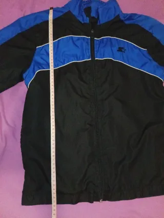 Dos Chaquetas Starter y Rebel  Infantil Azul y Neg