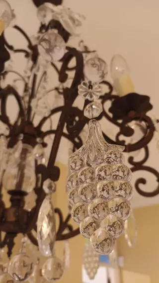 Lámpara clásica estilo francés