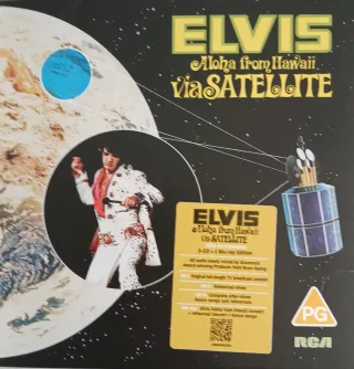 Elvis Presley Aloha Blu-ray + 3 cds remasterizado