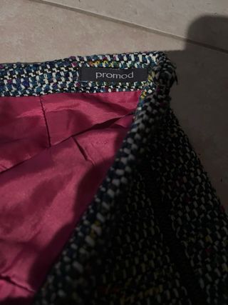 Gonna media fantasia multicolore taglia M