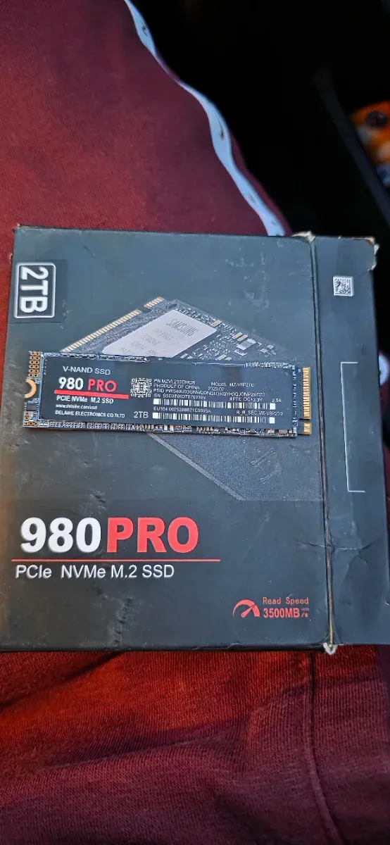 Samsung 980 PRO 2TB PCIe NVMe M.2 SSD