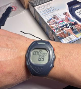 Reloj Run Tec Medidor Pulso Azul 20488