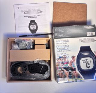 Reloj Run Tec Medidor Pulso Azul 20488