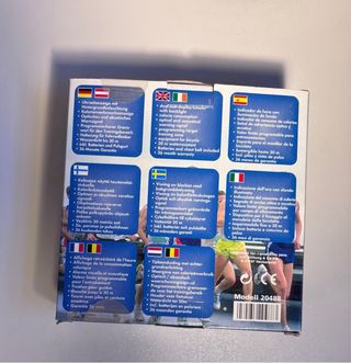 Reloj Run Tec Medidor Pulso Azul 20488