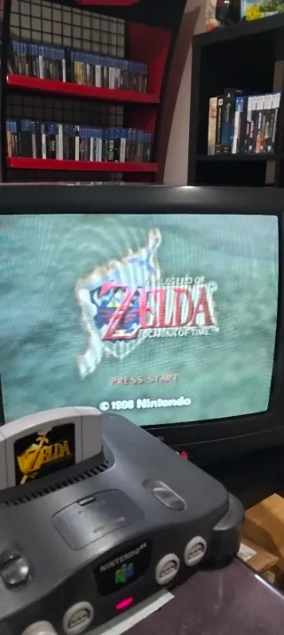 Zelda Ocarina of Time N64 Cartucho