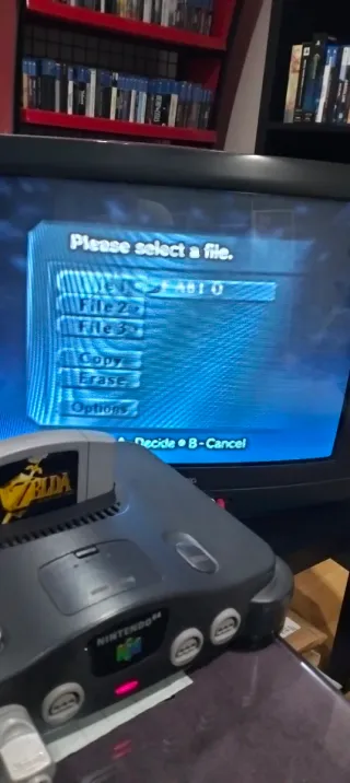 Zelda Ocarina of Time N64 Cartucho