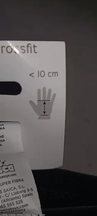 Calleras Negras Microfibra CrossFit Crane