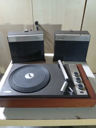 Tocadiscos Philips Maleta Vintage