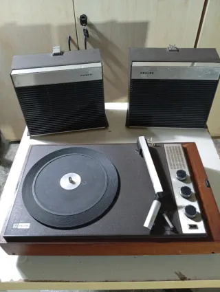 Tocadiscos Philips Maleta Vintage