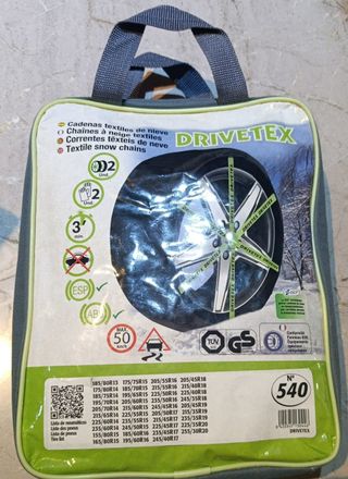 Cadenas textiles para nieve DRIVETEX