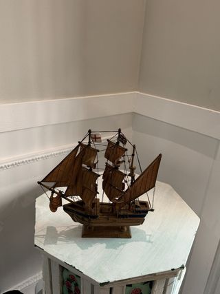 2 Barcos de Decoración Antiguos