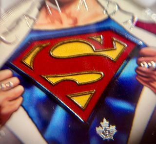 Moneda Canadá 5$ Superman Colorizado 2016