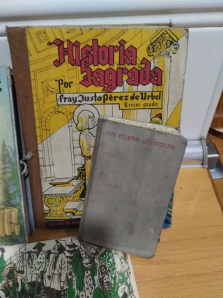 Lote di Libri di Testo Antichi Anni '50