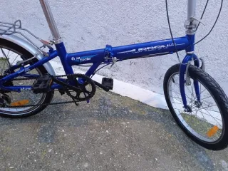 Bicicleta Plegable Urban Life Azul