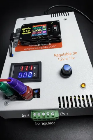 Fuente Alimentación DC-DC Regulable 1.2V-11V