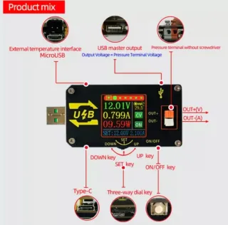 Fuente Alimentación DC-DC Regulable 1.2V-11V