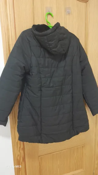 Chaquetón cálido negro
