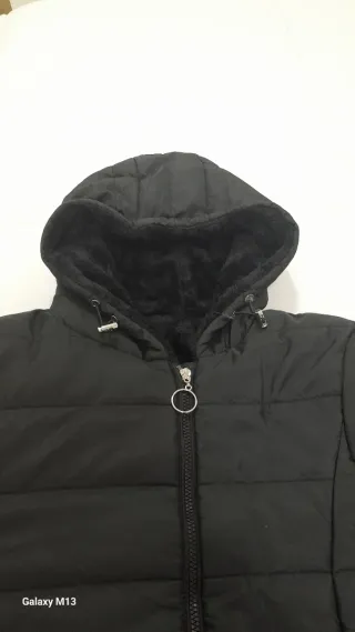 Chaquetón cálido negro