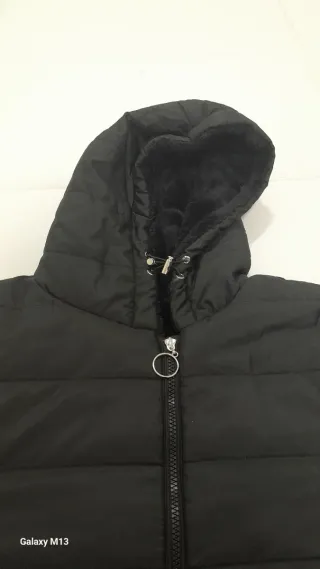 Chaquetón cálido negro