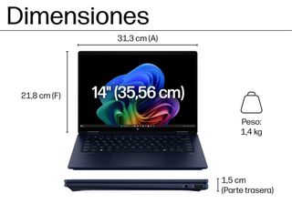 HP OmniBook 5 14 Convertible Táctil