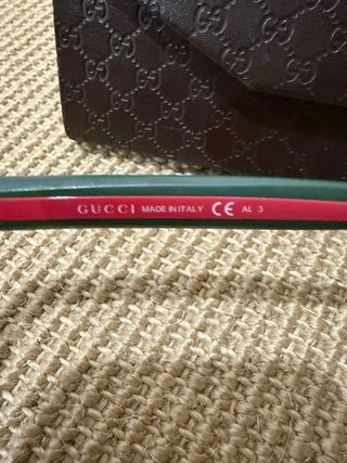 Gafas de sol Gucci Unisex Negras y Marrones