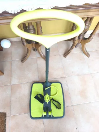 Plataforma Fitness con Mango y Bandas Elásticas