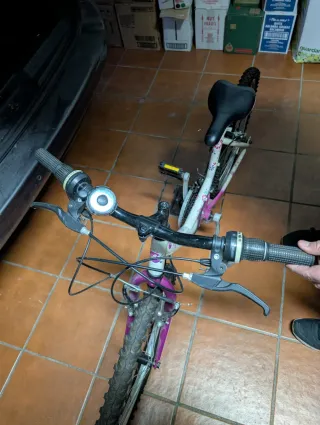 Bicicleta infantil niña