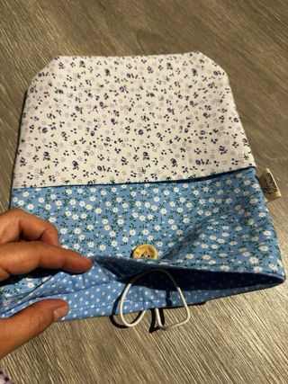 Funda libro/e-reader hecha a mano