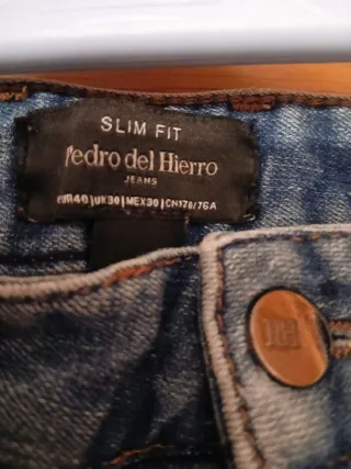 Pantalón vaquero Pedro del Hierro azul lavado