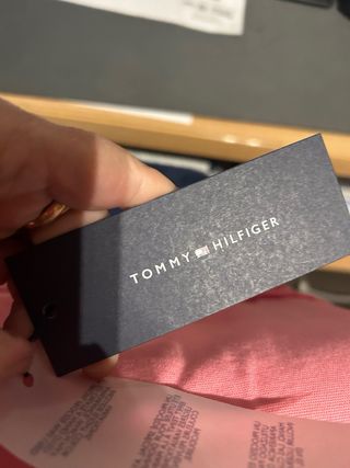 Camisa Tommy Hilfiger Rosa  pone M peto da mas