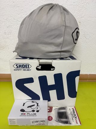 Casco Shoei Neotec II talla L + Accesorios