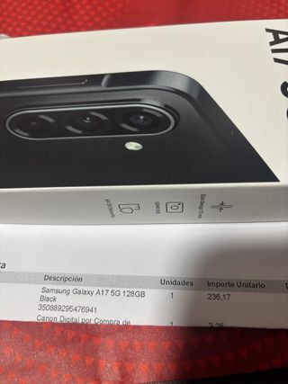 Samsung Galaxy A17 LTE 128GB Negro